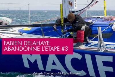 La Solitaire: Muy poco viento en el golfo de Vizcaya