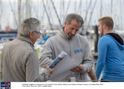 Los aspirantes a la VENDÉE GLOBE 2020 visitan el Village