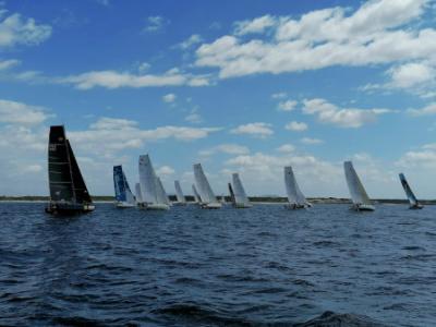 Salida de la 2ª etapa de la Regata Solo Med desde Sa Ràpita