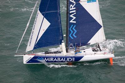 Salida de la Transat Jacques Vabre: la calma antes de la tormenta