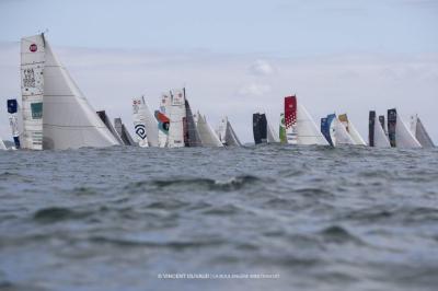 Se cumplen las previsiones, los 89 solitarios de la 24ª Mini Transat de La Boulangère han recuperado el ritmo 