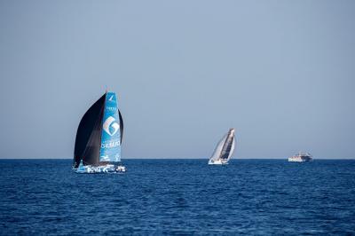 Solitaire du Figaro. Una noche en la Bahía de Morlaix