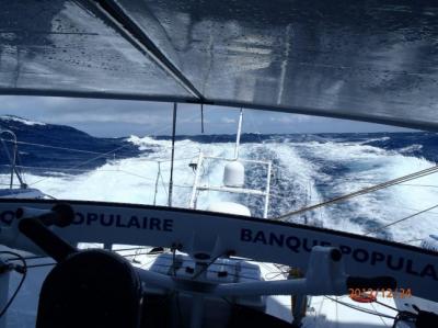 Vendée Globe. Stamm y Gabart no se despegan y eligen la opción sur