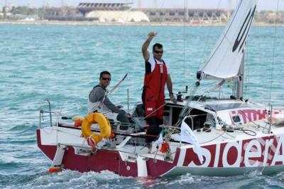 Óliver Bravo de Laguna gana la Vuelta a Cerdeña de la clase Mini-transat, la Round Sardinia Race (ROS) 