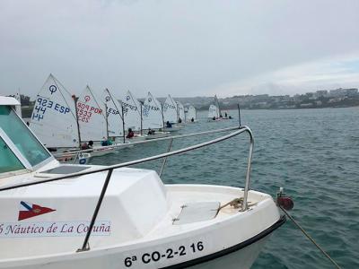 250 regatistas disputaron el trofeo AdAstra de vela ligera