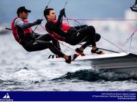 3ª jornada de la World Cup Series Hyères. El 49er y el Nacra español con todas las posibilidades