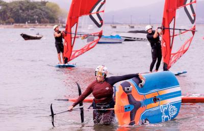 A falta de una jornada Nacho Baltasar sigue de lider de  la Copa España IQFOIL-Semana Abanca