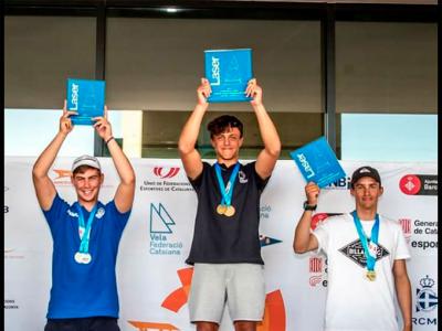 Alfonso Fernández, medalla de bronce Sub 21 del Campeonato de Europa de Láser Radial   