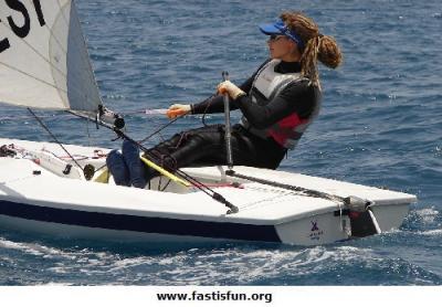 Alicia Cebrián campeona de Canarias de Laser Radial