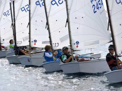 Alrededor de cien regatistas participarán en el Campeonato Provincial de Optimist este fin de semana