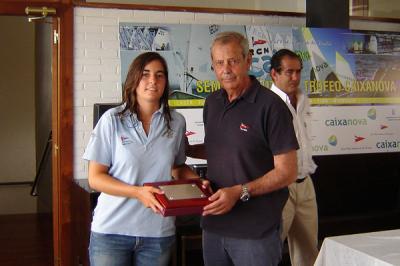 Ana Carnero se proclama Campeona Gallega de Láser 4.7