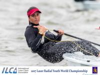 Ana Moncada consigue el subcampeonato del mundo de Laser Radial sub 17