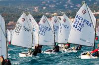 Arnau GELPÍ, Samuel BENEYTO y Alberto MORALES, podio de la OPTIMIST EXCELLENCE CUP