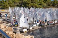 Arranca la Copa Federación 2024 - Trofeo Gabinet Lladó de optimist en aguas de Sa Ràpita