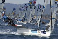 Barreiros/Curbelo en 470 Masculino, Echegoyen/Betanzos en FX y Botín/Turrado en 49er a las Medal Race