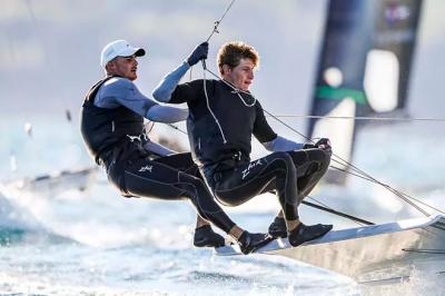 Botín y Trittel siguen 3º en el Mundial de 49er, Tamara-Barceló 4ª