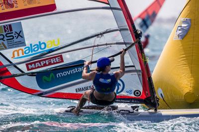 Brillante estreno de las tripulaciones españolas en el Mundial de RS:X