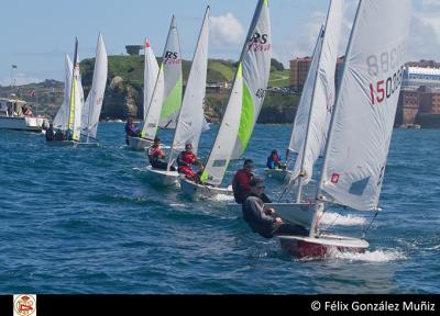 Campeonato de Asturias de vela ligera para las clases: Optimist y Optimist D,  Laser Standard y Laser 4.7. 