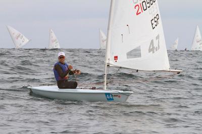  Campeonato de España Laser 4.7 juvenil que se celebra en el Real Club Marítimo de Melilla