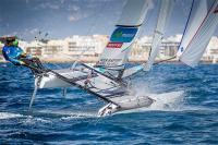 Cara y cruz para Iker y Tara en el Europeo de Nacra 17