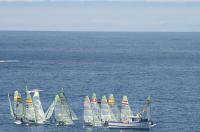 Con la jornada se ha establecido la flota de 49er que competirá en la Medal Race del trofeo Organización Mundial del Aguacate