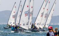 Cpto de Europa de Laser 4.7 1ª Jornada en Los Alcáceres Mar Menor