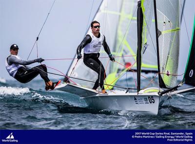 Diego Botín y Iago L. Marra, novenos en el primer día de la final de la Copa del Mundo