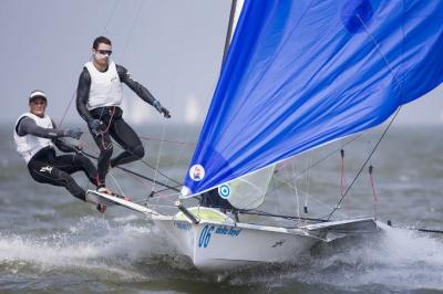 Diego Botín y Iago López Marra ganan la regata de selección olímpica de 49er para Río 2016