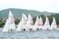 Dominio del Náutico de Vigo en Snipe y 420 en el 2º ciclo de la Semana del Atlántico, con el CD Alagua guardés mandando en Vaurien