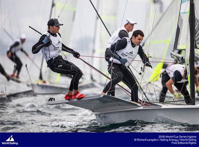 Dos tripulaciones españolas ocupan puestos de podio en la Copa del Mundo de vela