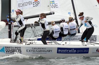 Echegoyen obtiene dos triunfos y una derrota muy ajustada en el primer día del Mundial de Perth