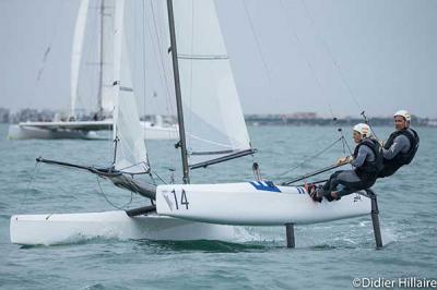 Echávarri y Pacheco, subcampeones del mundo de Nacra 17