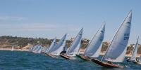 El andaluz Juan Luis Paez, primer líder imbatido del Campeonato de España de Patín a Vela en la bahía de Cádiz