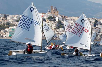 El Club Náutico de Altea centro nacional de la vela infantil por la copa de España de Optimist