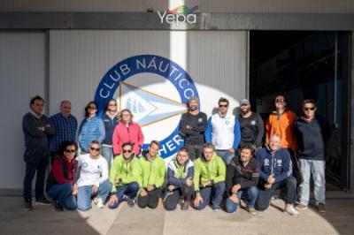 El CN Puerto Sherry destaca el valor del equipo humano en una nueva jornada marcada por el temporal El CN Puerto Sherry destaca el valor del equipo humano en una nueva jornada marcada por el temporal