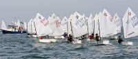 El equipo de Optimist del RCMA-RSC participa en la I Regata ‘Gold Sailing’ en Hondarribia