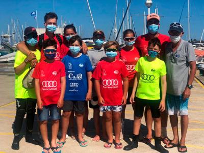 El equipo de Optimist vuelve a la Competición con el Campeonato de Cataluña en El Masnou