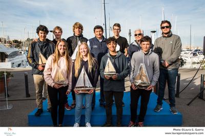 El mahonés Manuel Barber gana el balear de Laser 4.7 en el Club de Mar