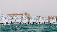 El murciano Guillermo López se queda con el primer trofeo Mar Menor Optimist Race