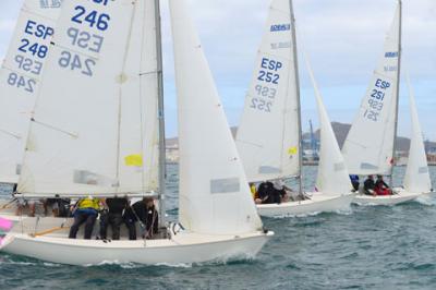 El RCN de Gran Canaria se mantiene líder en la Regata Internacional TEAM RACING