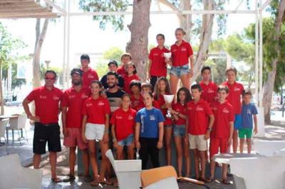 El RCR de Cartagena campeón territorial de optimist por equipos El RCR de Cartagena campeón territorial de optimist por equipos