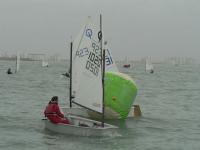 El sevillano Jose Fernandez-Palacios y la onubense Marta Garrido, nuevos campeones autonómicos de Optimist