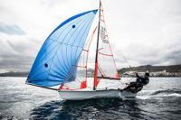 El temporal cancela la última jornada de la regata de carnaval y del cpto de Canarias de 420 y 29er