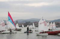 El Trofeo Azqueta completó su primera jornada con mucho viento