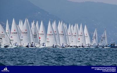 El viento se ausenta en la Copa del Mundo de Génova