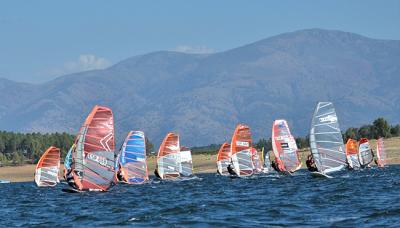 El vigués Juan Vieito revalidó su título de Campeón de España  de Fórmula Windsurf