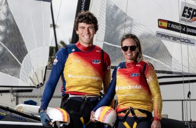 Equipo Olímpico Español de Vela Tara Pacheco y Andrés Barrio, Nacra 17