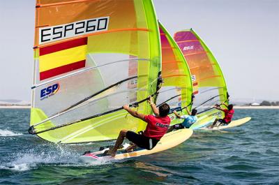 Estreno del Europeo de RS:X con el ESP Sailing Team en el Top10