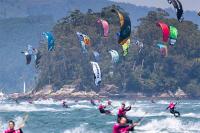 Final de lujo para la quinta edición del KiteFest Cesantes Trofeo Xacobeo