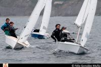 Francisco Palacio y Ángela Pumariega nuevos campeones de Asturias de Snipe.